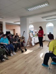 Vernisáž obrazov pani Zlatice